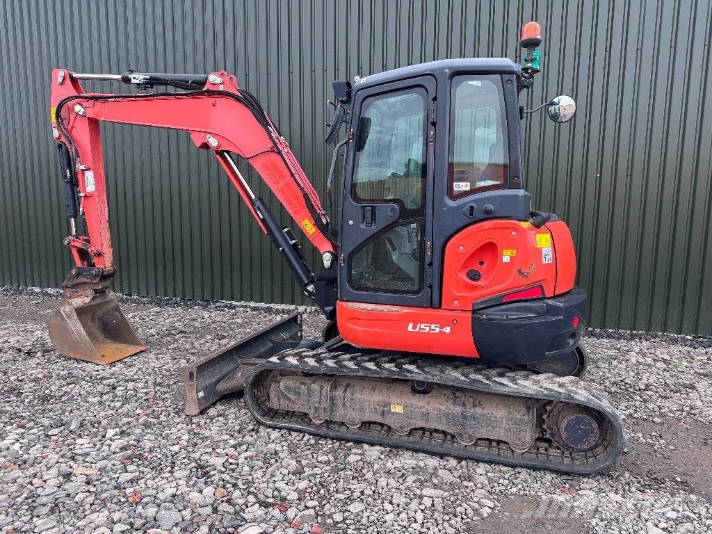Kubota U 55-4 Mini bagri <7t