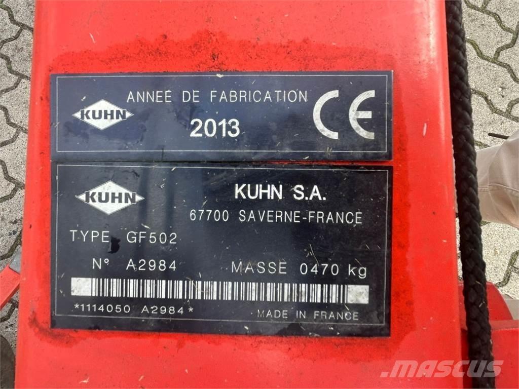Kuhn GF 502 Obračalniki in zgrabljalniki