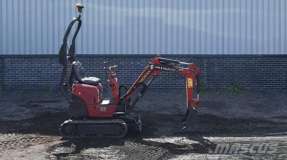Yanmar SV 08 Mini bagri <7t