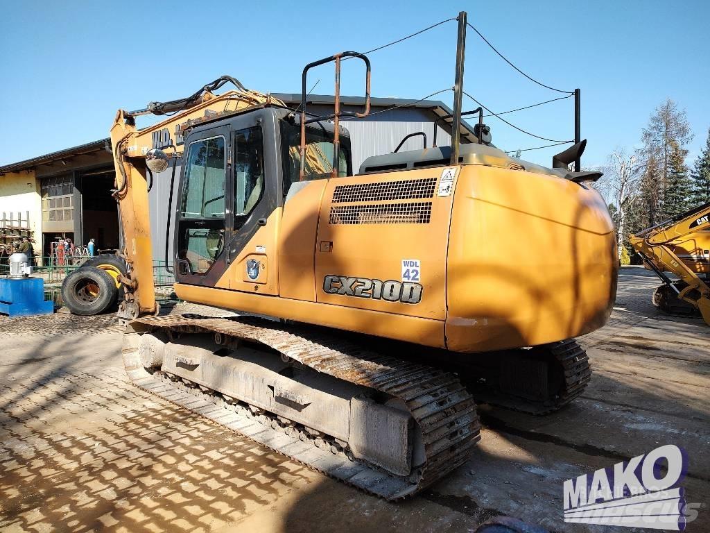 CASE CX 210 D Bagri goseničarji