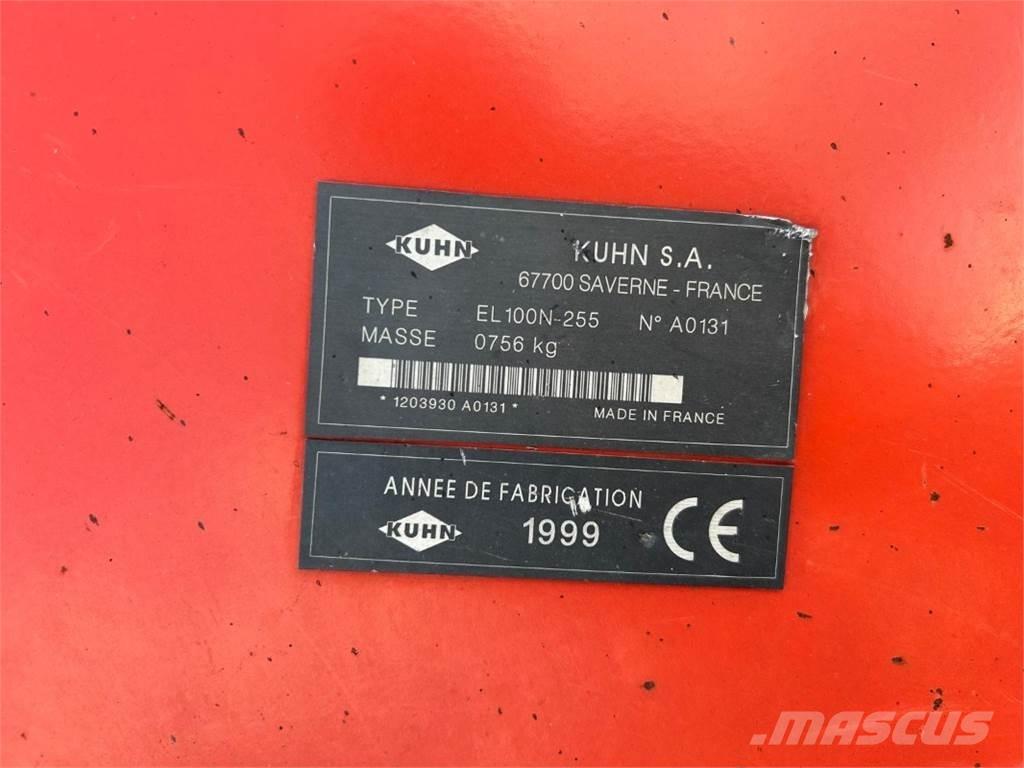Kuhn EL 100N-255 Priključki za pripravo tal (plugi, brane)