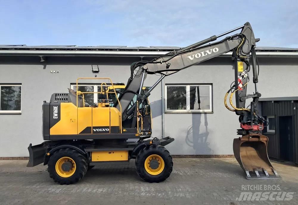 Volvo EW 160 E Bagri na kolesih