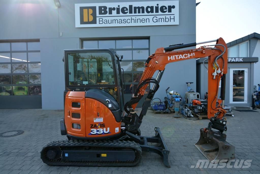 Hitachi ZX 33 U-6 Mini bagri <7t