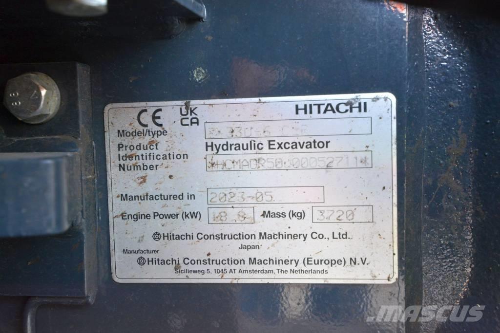 Hitachi ZX 33 U-6 Mini bagri <7t