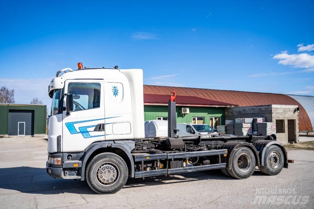 Scania R 144 GB Kotalni prekucni tovornjaki