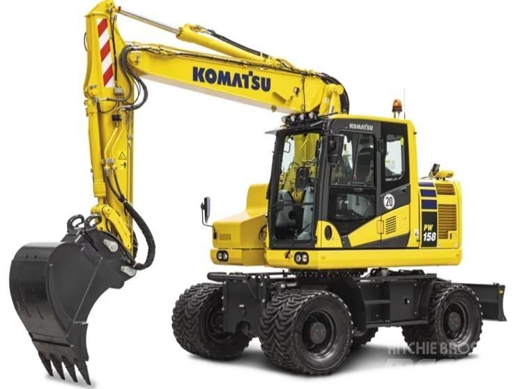 Komatsu PW158-11E0 Bagri na kolesih