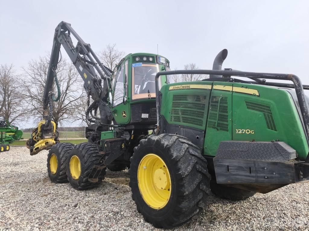 John Deere 1270G Harvesterji