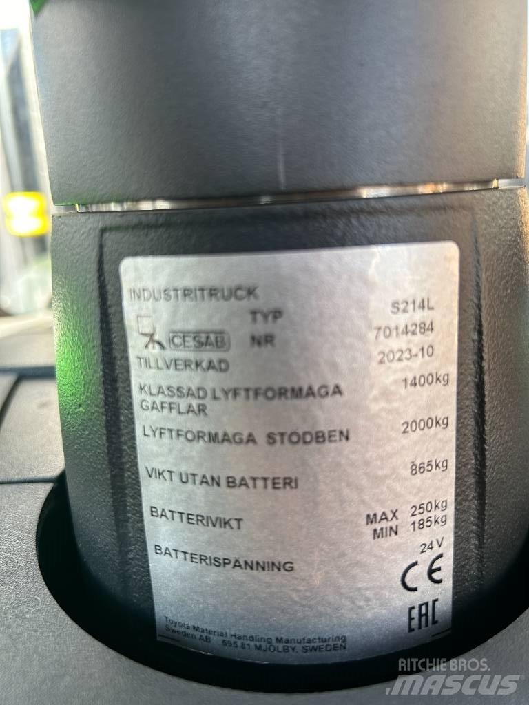 Cesab S 214L Ročni električni viličar