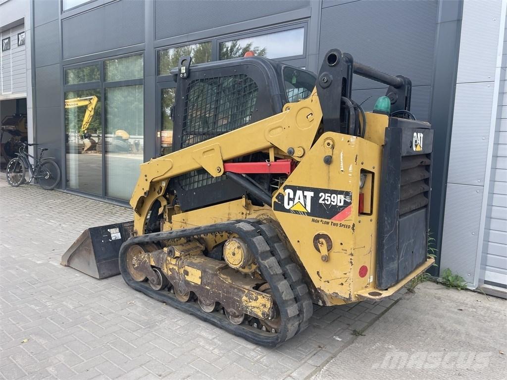 CAT 259D HF Skid steer mini nakladalci