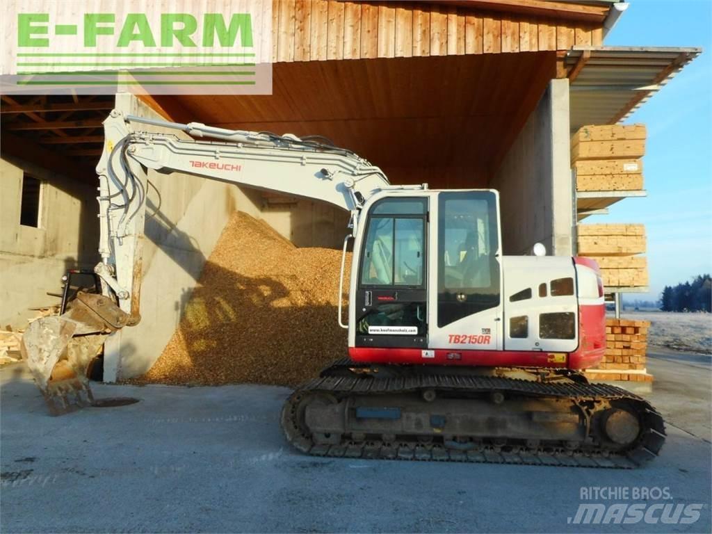 Takeuchi tb2150r Bagri na kolesih