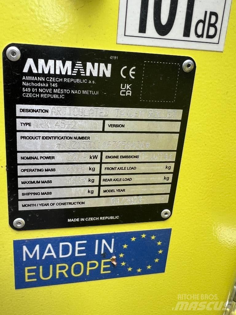 Ammann ARX 45-2 Dvojni valjarji