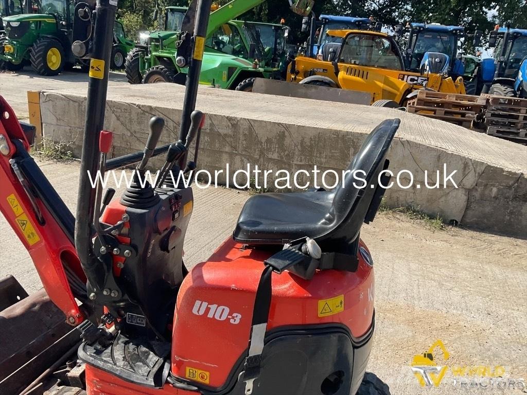 Kubota U 10-3 Mini bagri <7t