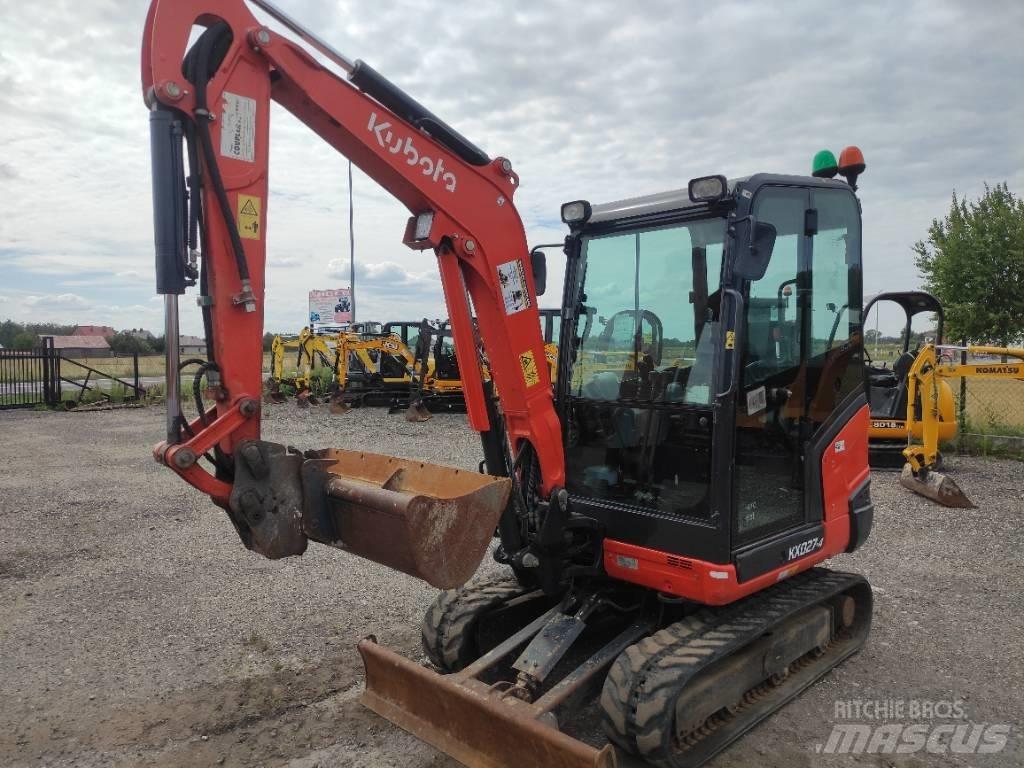 Kubota KX 027-4 Mini bagri <7t