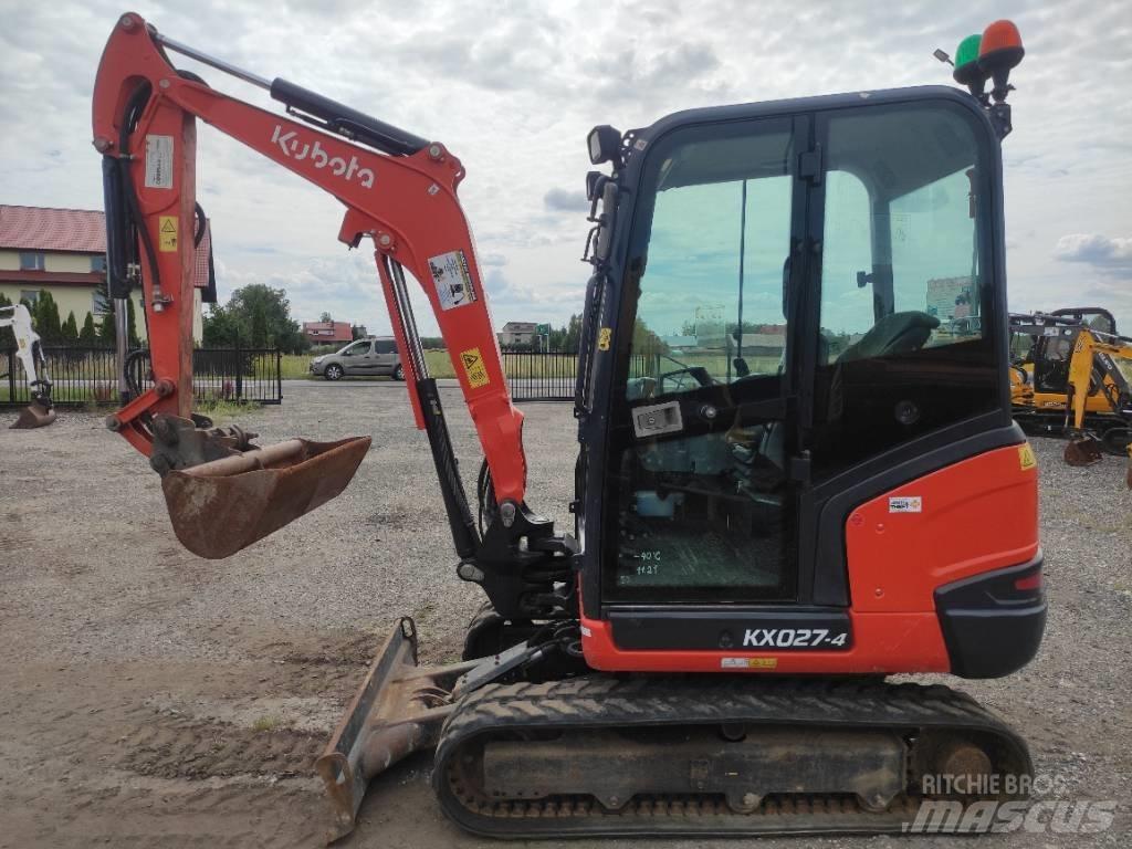 Kubota KX 027-4 Mini bagri <7t