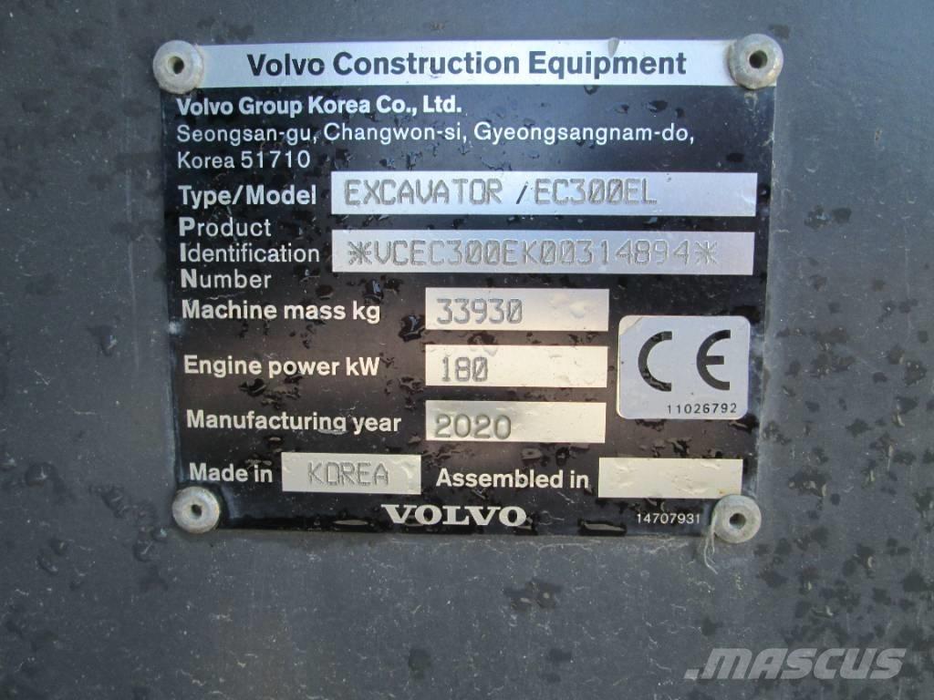 Volvo EC 300 EL Bagri goseničarji