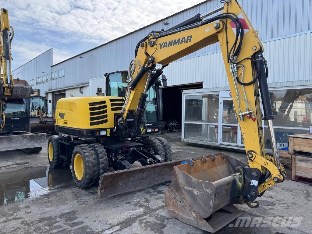 Yanmar B95W (40576) Bagri na kolesih