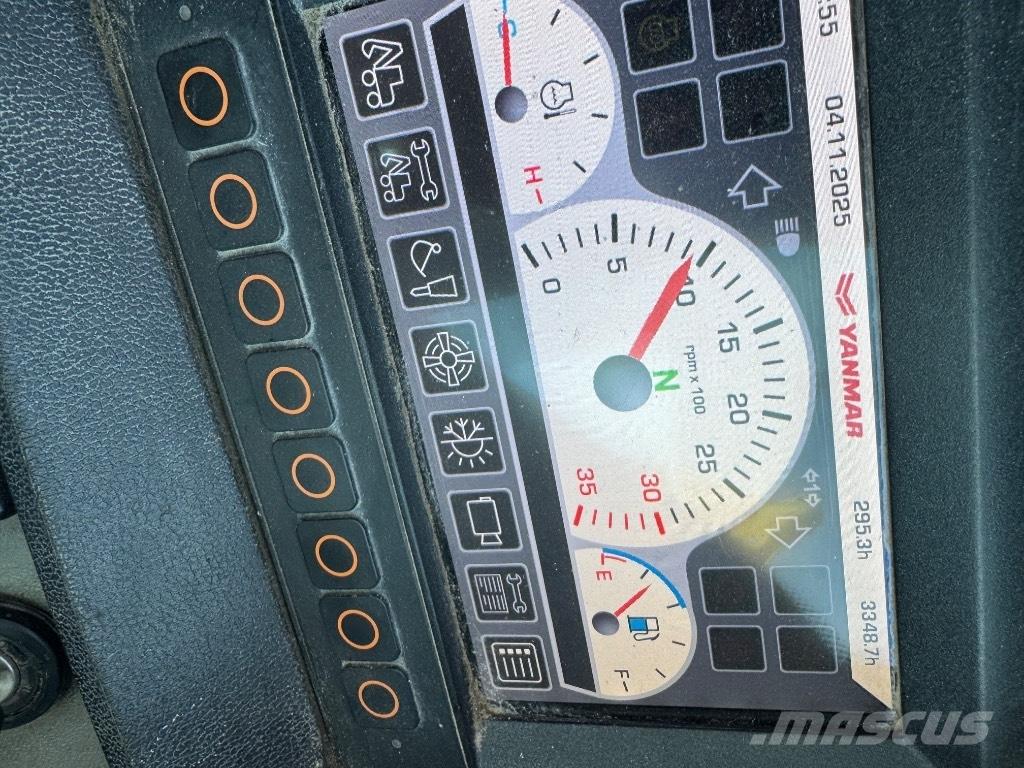 Yanmar B95W (40576) Bagri na kolesih