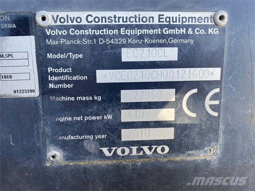 Volvo EC 210 C L Bagri goseničarji