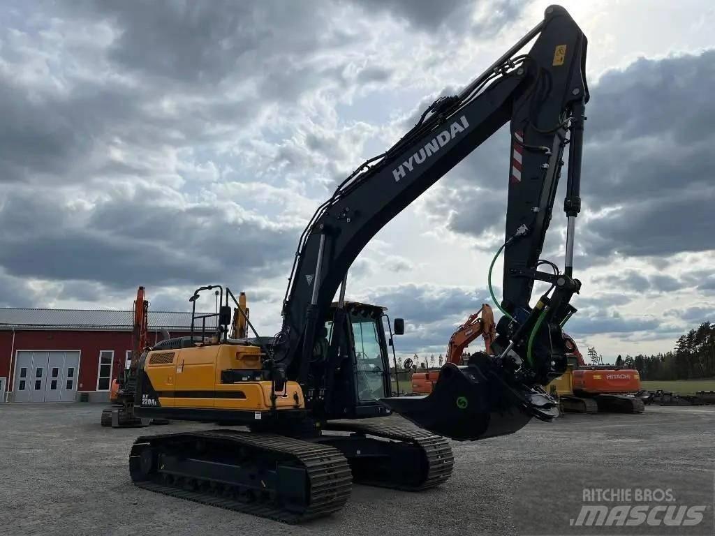 Hyundai HX 220 Bagri goseničarji