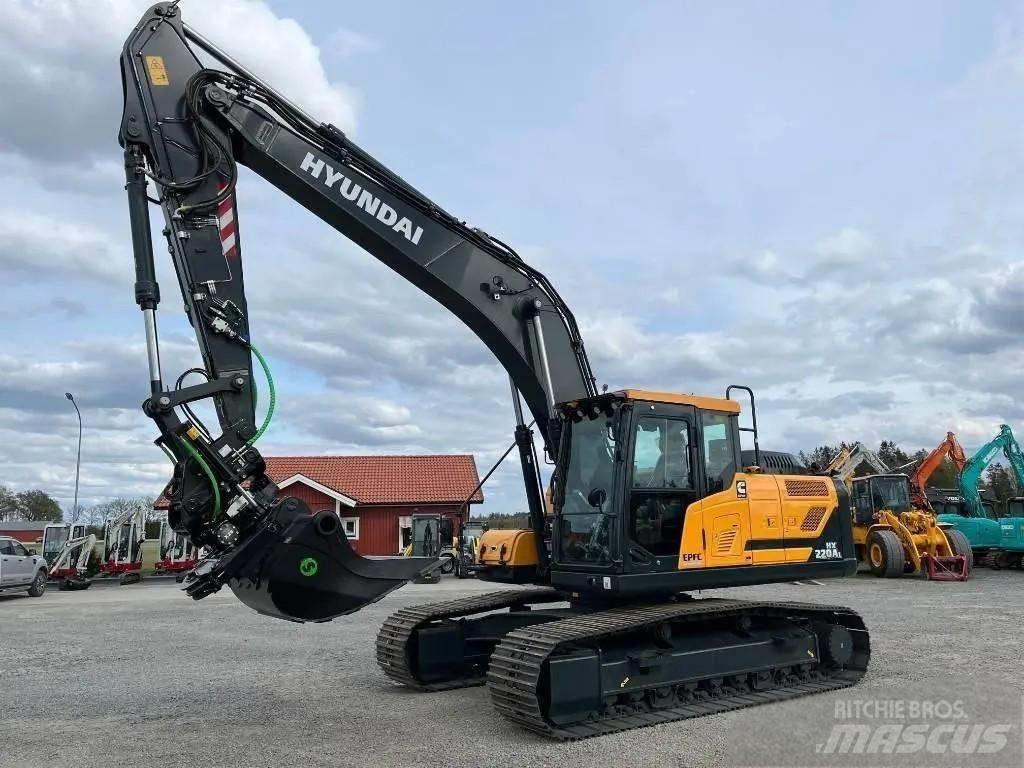 Hyundai HX 220 Bagri goseničarji
