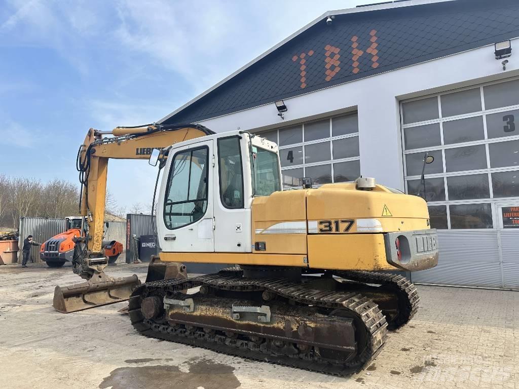 Liebherr R 317 Bagri goseničarji