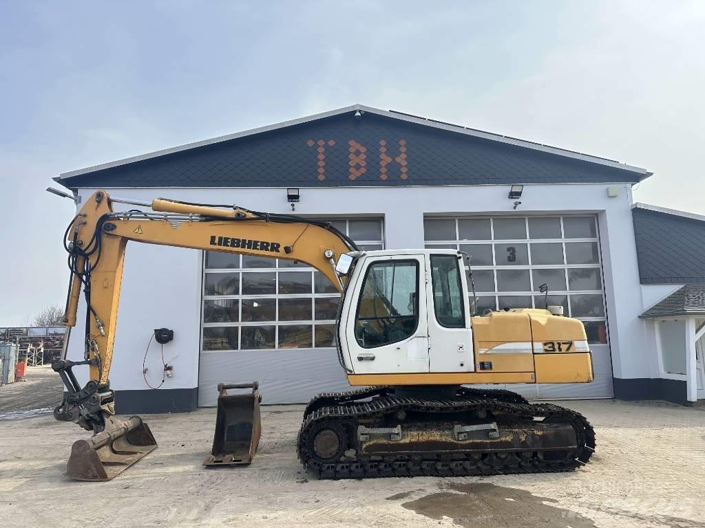 Liebherr R 317 Bagri goseničarji