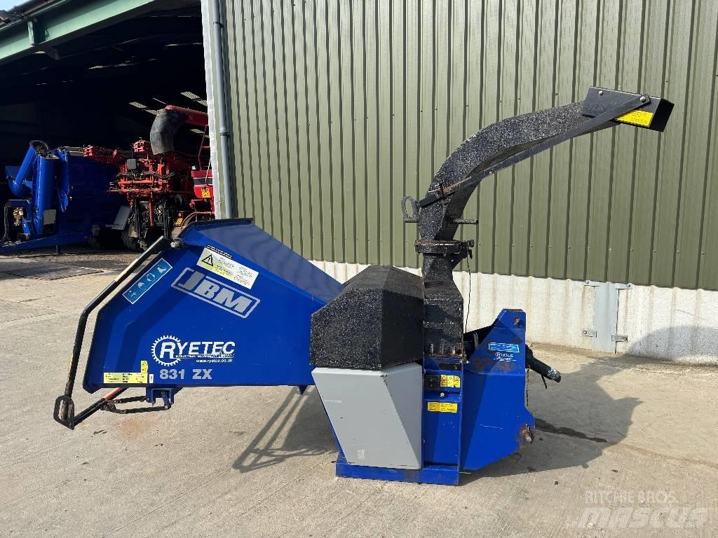 JBM Ryetec 831 ZX Drobilci lesa