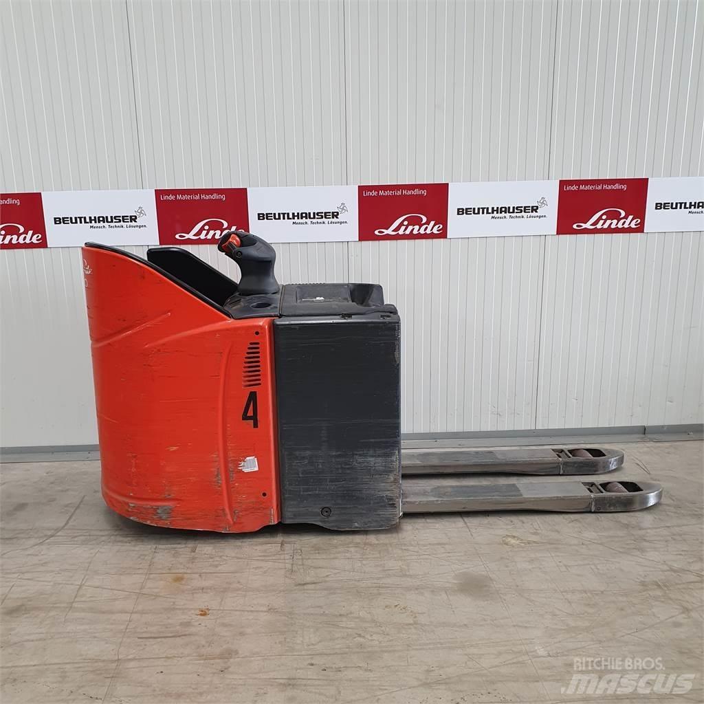 Linde T20SP kurz Električni nizko dvižni viličar