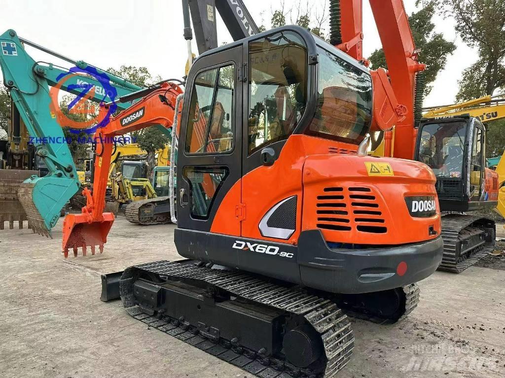 Doosan DX 60 Mini bagri <7t