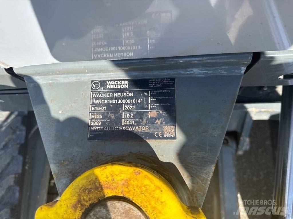 Wacker Neuson ET35 Bagri goseničarji