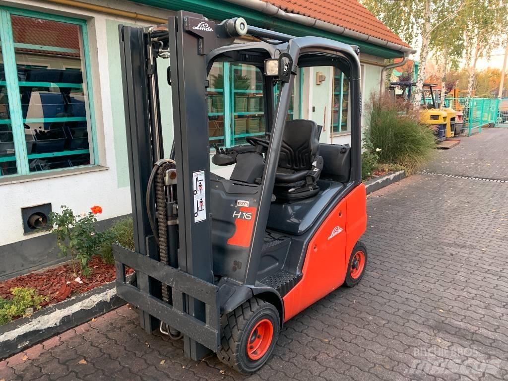 Linde H16T-01 V-3071 Plinski viličarji