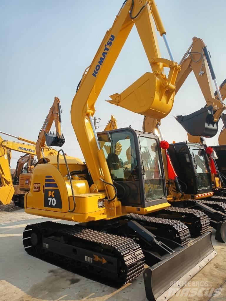 Komatsu PC 70 Bagri goseničarji