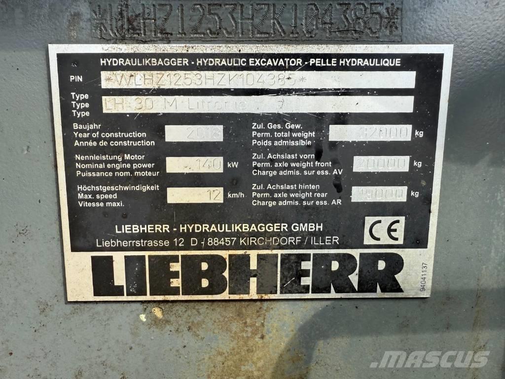 Liebherr LH 30 M Bagri za prekladanje primarnih/sekundarnih surovin