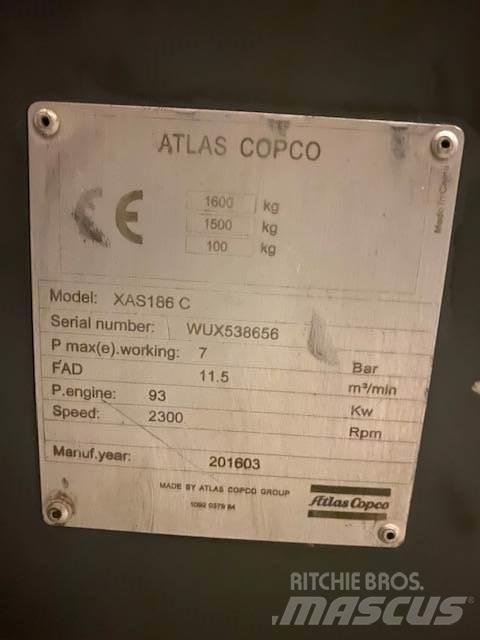 Atlas Copco XAS 186 Kompresorji