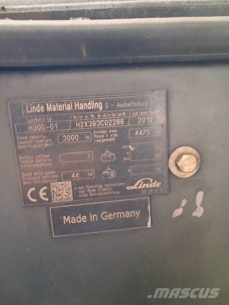 Linde H30D-01 Dizelski viličarji