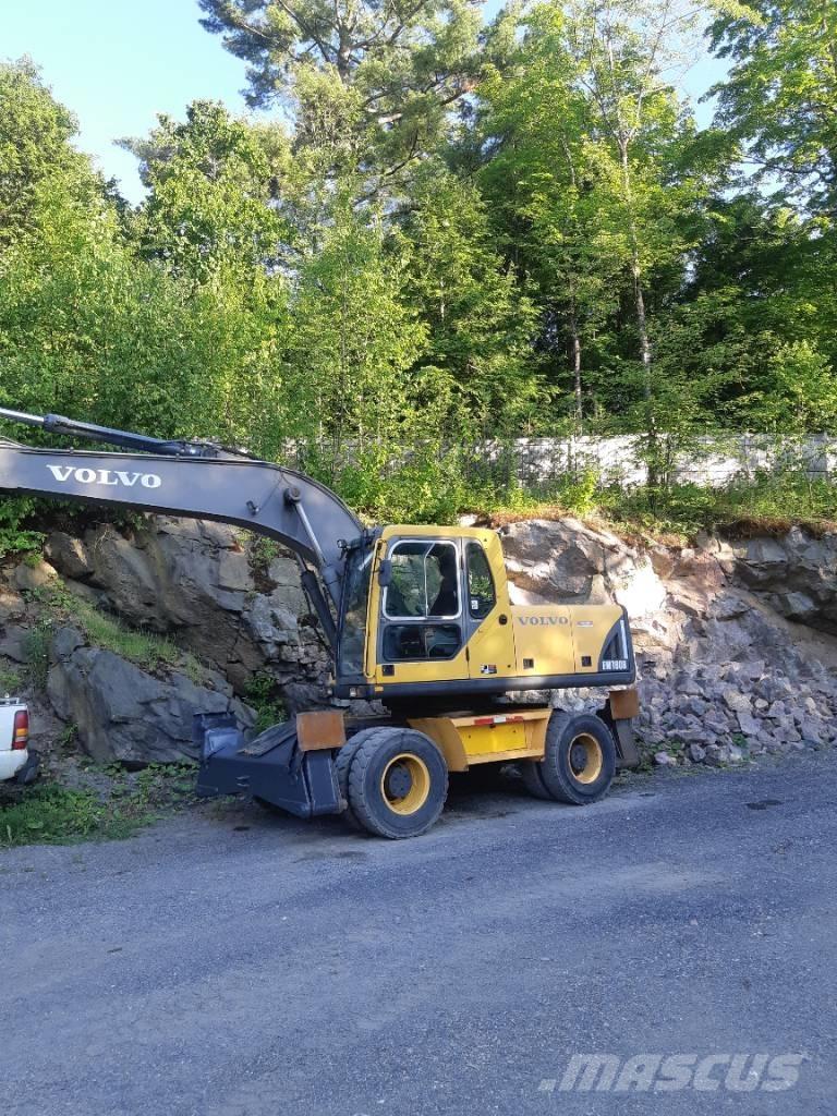 Volvo EW 180 B Bagri na kolesih
