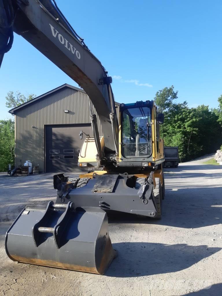 Volvo EW 180 B Bagri na kolesih