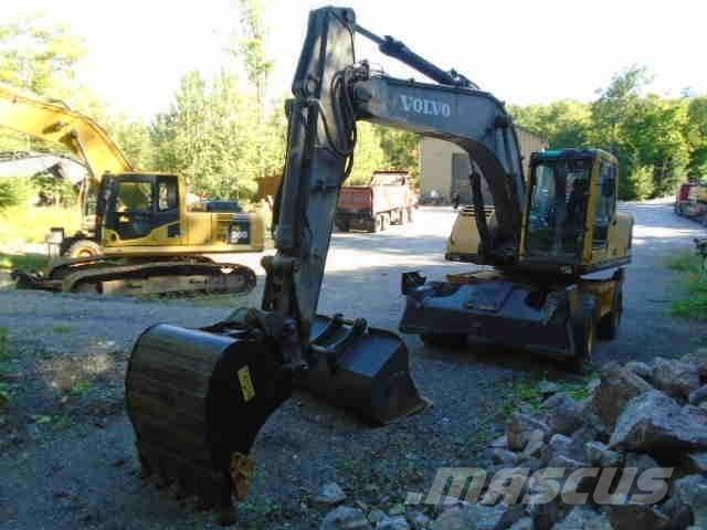 Volvo EW 180 B Bagri na kolesih