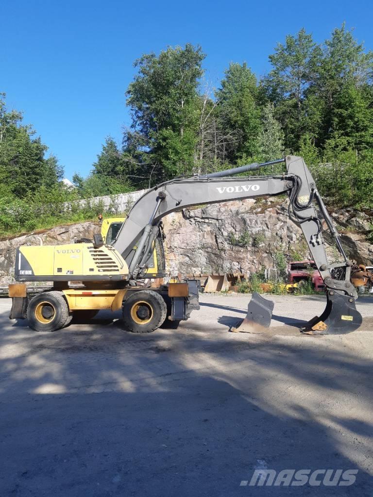 Volvo EW 180 B Bagri na kolesih