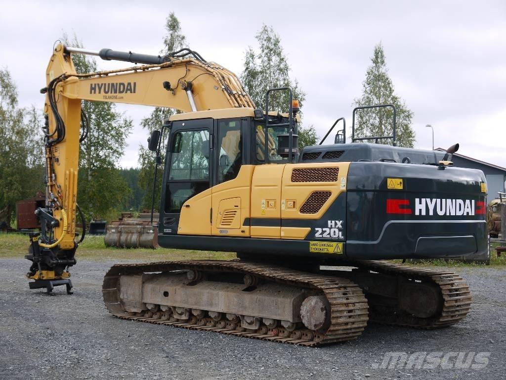 Hyundai HX 220 L Bagri goseničarji