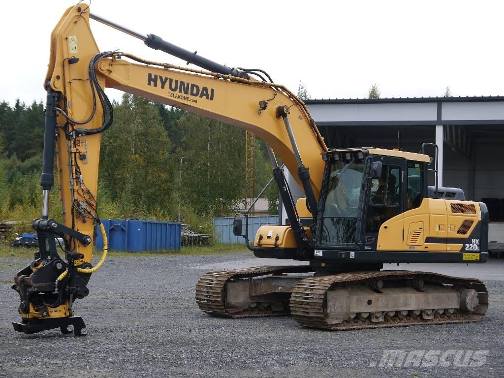 Hyundai HX 220 L Bagri goseničarji