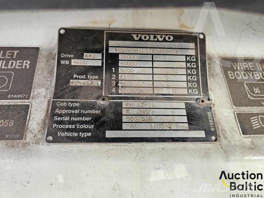 Volvo FH12 Tovornjaki s kesonom/platojem