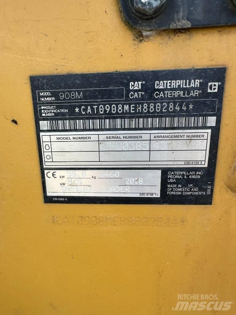 CAT 908M Kolesni nakladalci