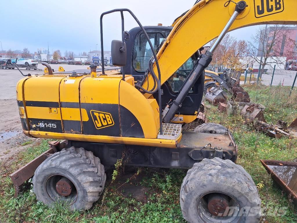 JCB JS 145 W Bagri na kolesih