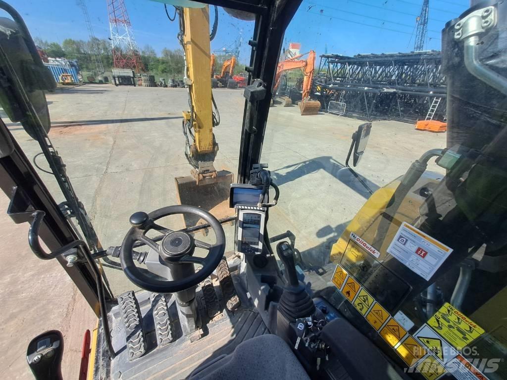 CAT M314F Bagri na kolesih