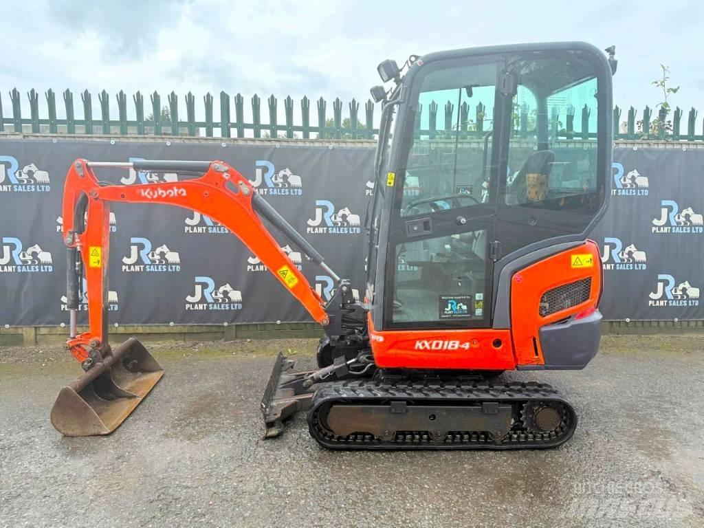 Kubota KX 018-4 Mini bagri <7t
