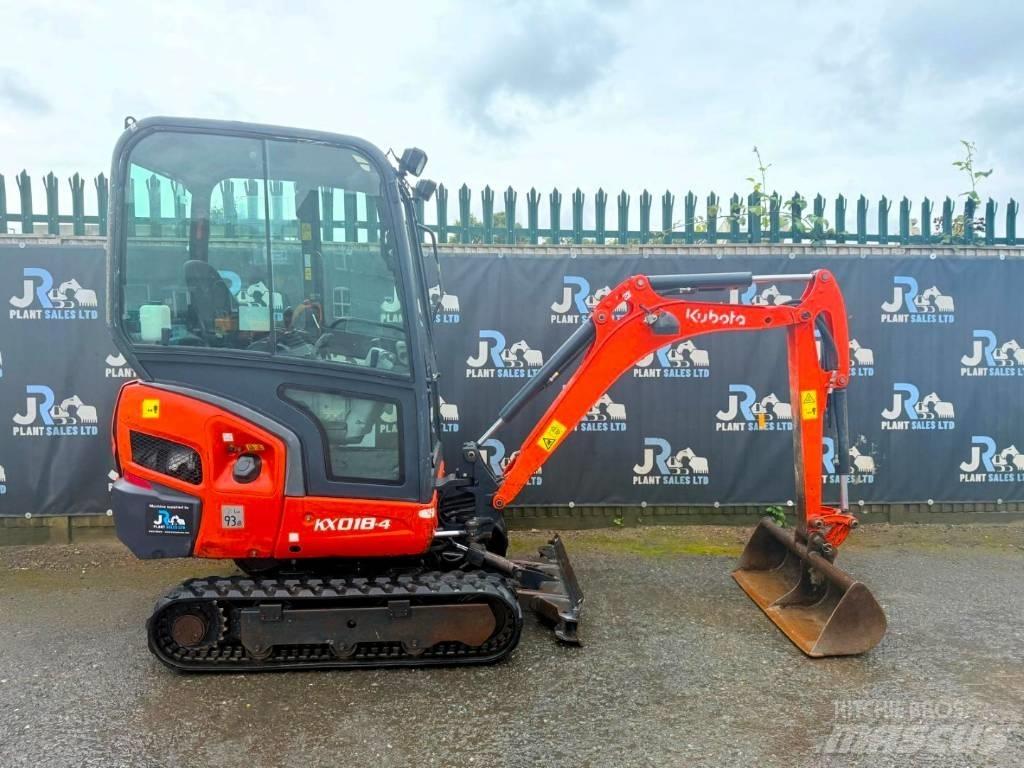 Kubota KX 018-4 Mini bagri <7t
