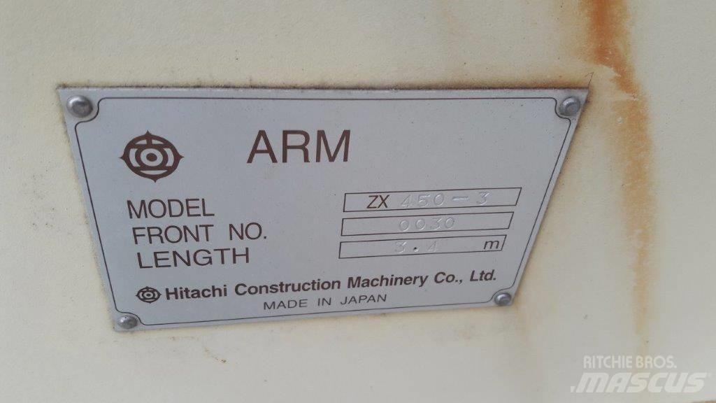 Hitachi ZX 450-3 Podvozje in vzmetenje