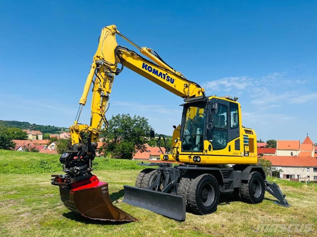 Komatsu PW 148-10 Bagri na kolesih