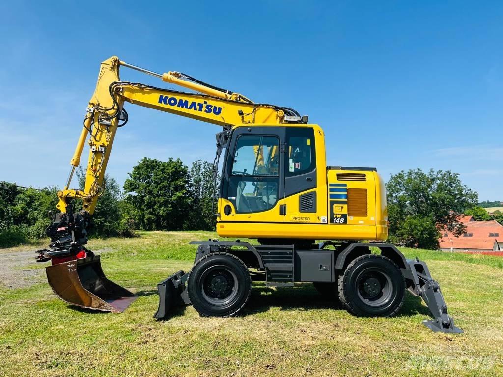 Komatsu PW 148-10 Bagri na kolesih